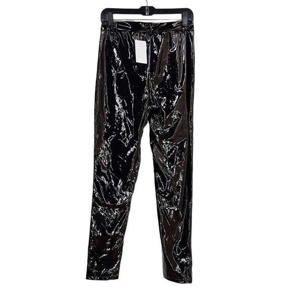 Nichole Lynel Women's Black Latex Pants - L - Picture 5 of 7